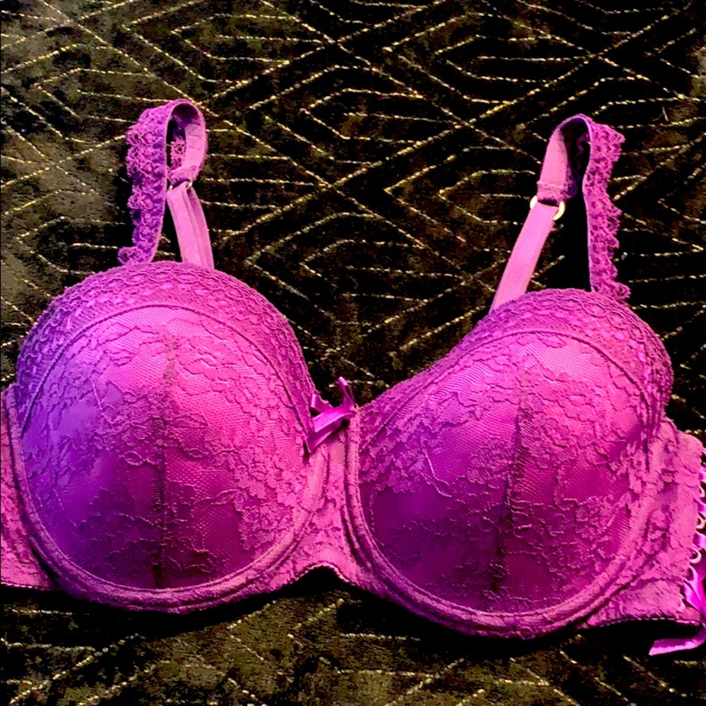 Purple lace AdoreMe bra